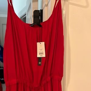 VIX Paulahermanny NWT Kate jumpsuit in Red size S.